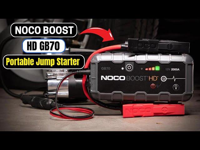 NOCO Boost HD GB70: Portable Jump Starter |