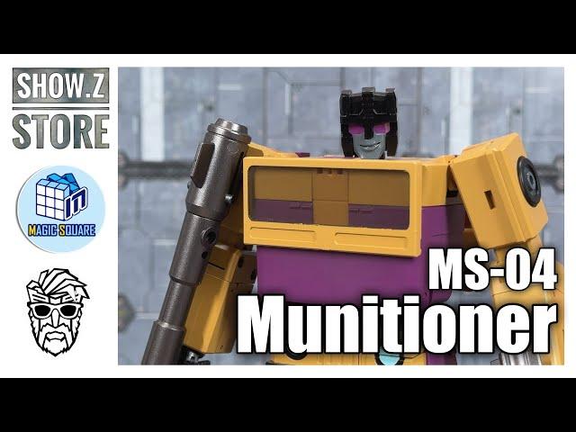 Magic Square MS-04 Munitioner Transformers Masterpiece Swindle