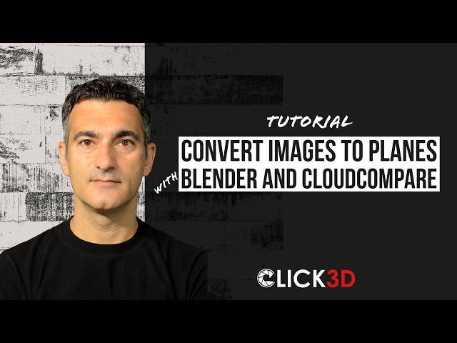 Tutorial: Convert Images to 3D Planes with Blender & CloudCompare: A Step-by-Step Guide | Vision3D