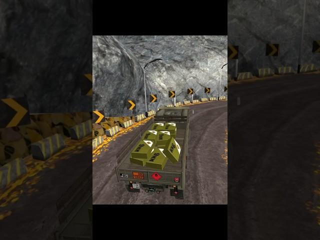 US Army Uphill Cargo Truck Driving Game #kgamestv #shorts #armytruckgame #game #drivinggame