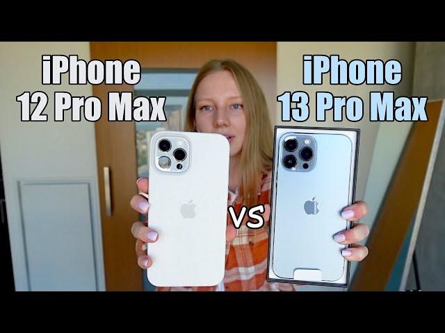 iPhone 13 Pro Max обзор камер и сравнение с iPhone 12 Pro Max | распаковка