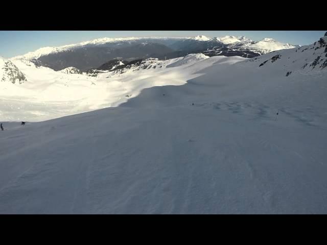 GoPro: 115 Km/H ski crash on Whistler Blackomb