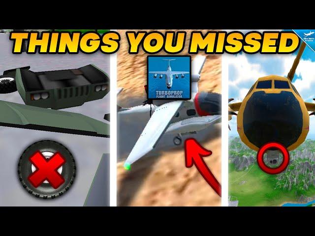 Mindblowing TFS THINGS You NEVER NOTICED! - Turboprop Flight Simulator