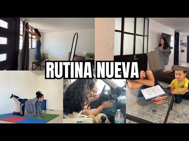 CAMBIANDO LA RUTINA DIARIA (hora a hora⏱️) | lavando cortinas, limpiando el carro, mas productiva