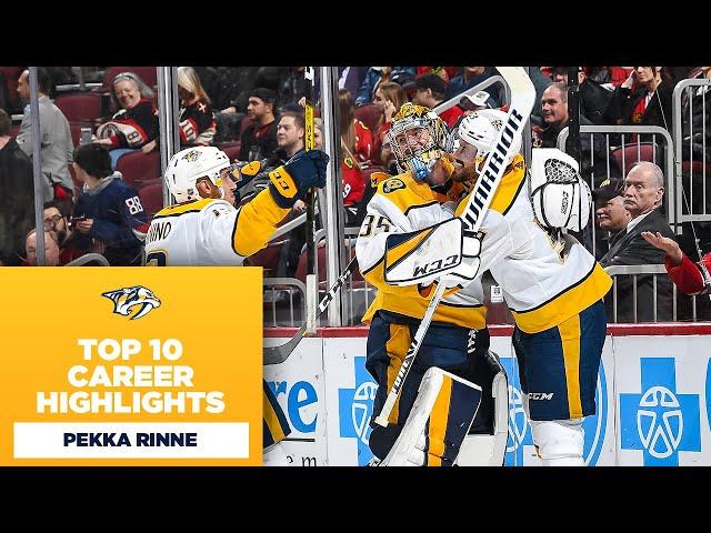 Pekka Rinne's Top 10 Career Highlights