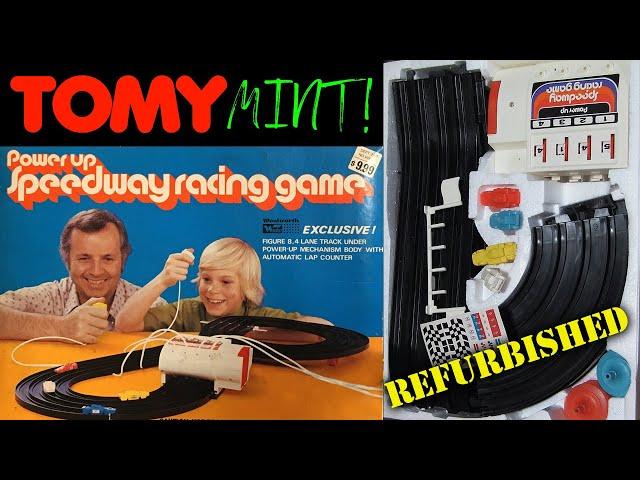 Never Played 1976 TOMY Power Up Speedway - Hidden Issues Revealed!