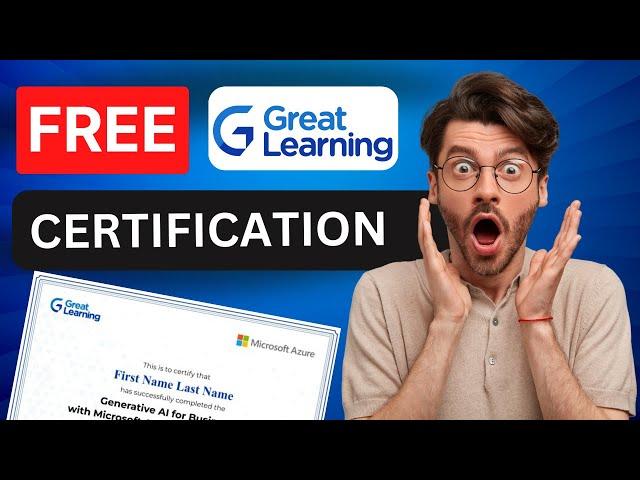 Great Learning Academy FREE Courses with Certificates