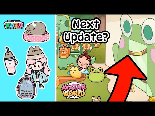 Avatar World Update Info! Toca Boca World PUSHEEN Collab!