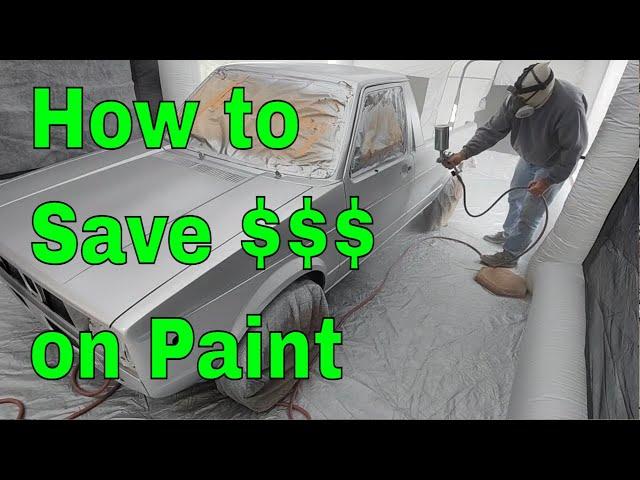 Getting a DEAL on Automotive paint where to get it how to do it on the CHEAP