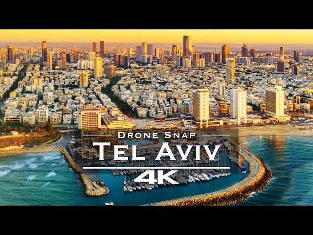 Tel Aviv - by drone [4K]