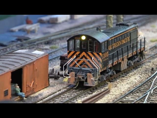 The Weeds Yard - A Switchman's Headache | Detaillierte H0 Modelleisenbahn im Diorama