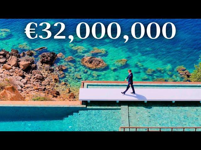 Inside a €32,000,000 Mediterranean Mega Mansion in IBIZA Spain