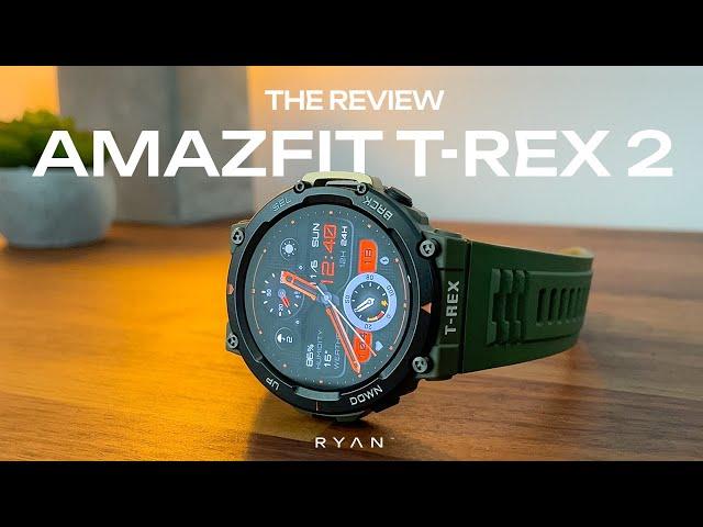 AMAZFIT T-REX 2 Smartwatch: THE REVIEW -- Is this my favourite smartwatch?