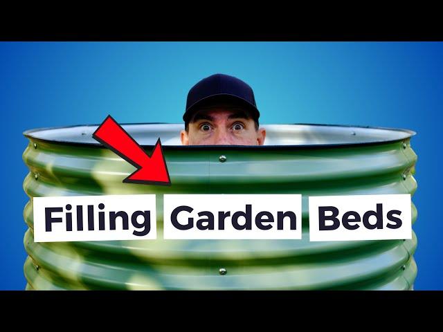 How To Fill & Level A Raised Bed Garden