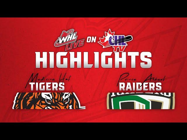 Medicine Hat Tigers at Prince Albert Raiders 11/20 | WHL Highlights 2024-25