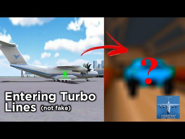 HOW TO ENTER TURBO LINES (not fake) | Turboprop Flight Simulator