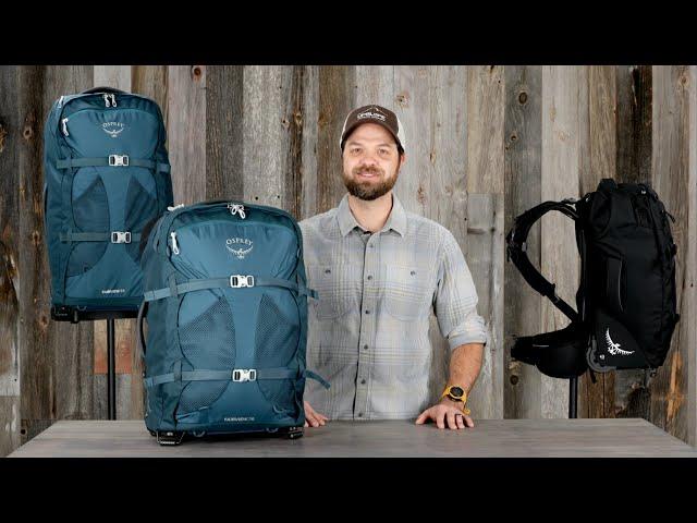 Farpoint™/Fairview™ Wheeled Travel Packs — Product Tour