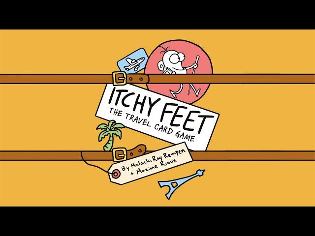 How To Play Itchy Feet The Travel Game