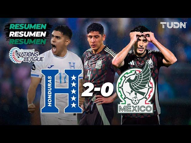 HIGHLIGHTS | Honduras 2-0 México | CONCACAF Nations League 2024 | TUDN