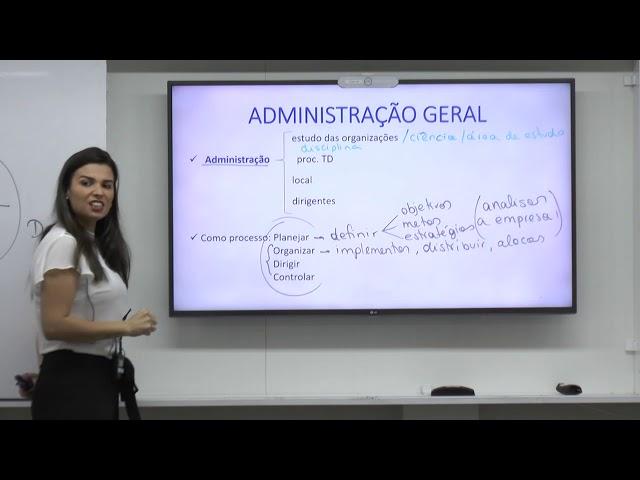 ADMNISTRAÇÃO ESQUEMATIZADA     Aula 01   Parte 1/4