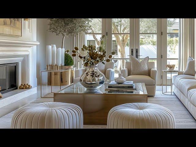 CHIC LIVINGROOM DECORATING IDEAS/ INTERIOR DESIGNS