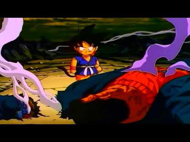 Dragon Ball Movie: Path To Power - Goku's rage when Android 8 dies HD