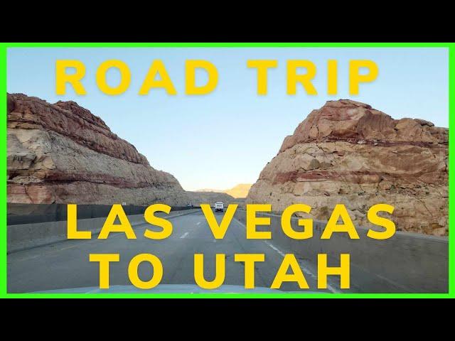 From Neon Lights to Red Rocks: Our Vegas to Utah Road Trip Adventure! #roadtrip #travelvlog #wow