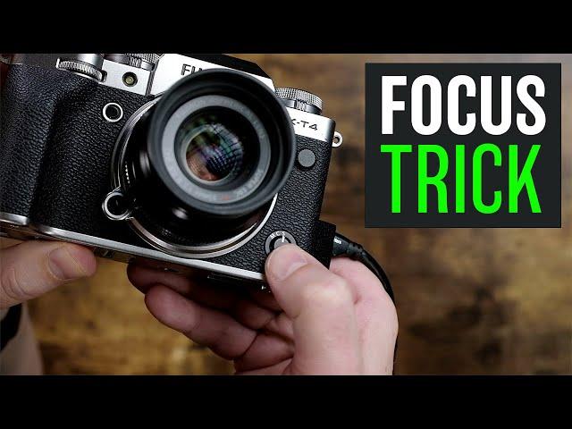 Fujifilm Focus Trick - Double Tap!