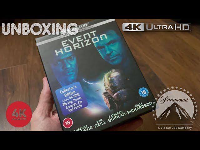 Event Horizon 4k UltraHD Blu-ray limited collectors edition steelbook Unboxing Paramount & @zavvi