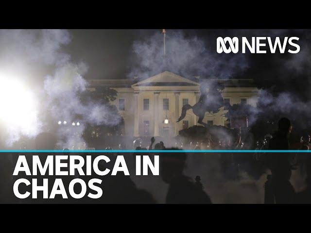 United States descends into chaos as clashes between protesters and police escalate | ABC News