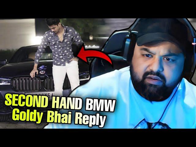 Goldy Bhai Reply On Calling Rega's BMW Second Hand | Vibe With Goldy