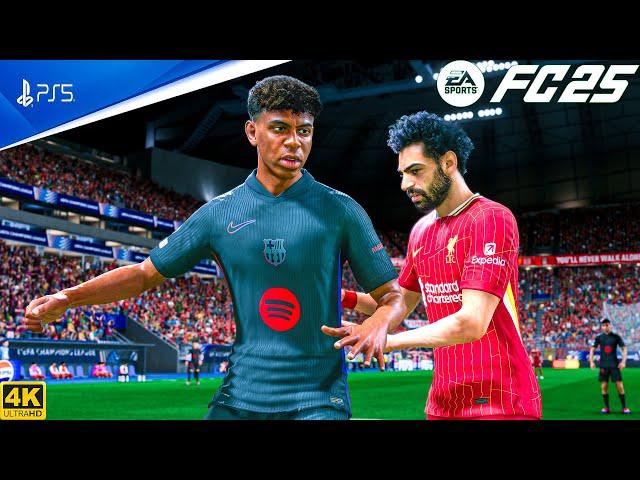 FC 25 - Barcelona Vs Liverpool - Ft. Salah, Yamal | UEFA UCL 24/25 FINAL | 4K PC [4K60]