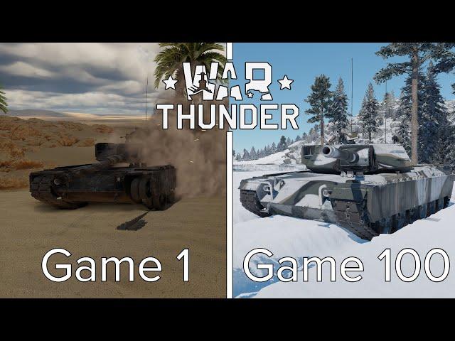 I Played 100 GAMES in the XM1 | War Thunder