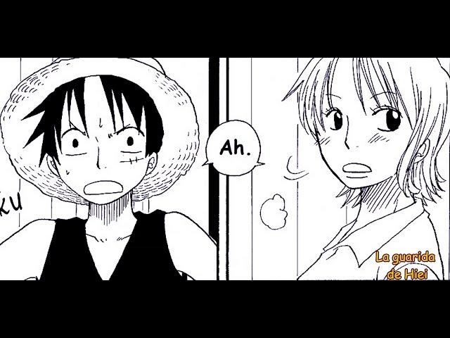 Luffy y Nami se vuelven novios