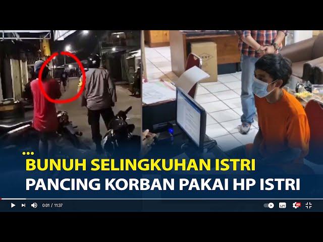 Suami Bunuh Selingkuhan Istri, Pancing Korban Bertemu Pakai HP Istri