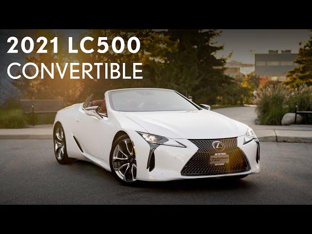 Exhilaration is in the Air - 2021 Lexus LC500 Convertible