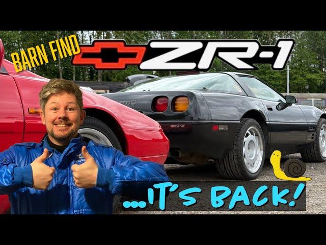 OUR BARN FIND CORVETTE C4 ZR-1 IS BACK ! A LONG OVERDUE UPDATE!!