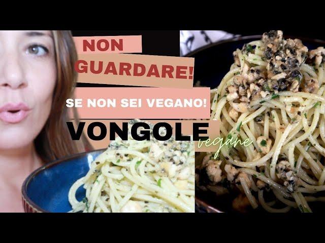 Non guardare questo video se non sei vegano! Come fare le vongole vegane