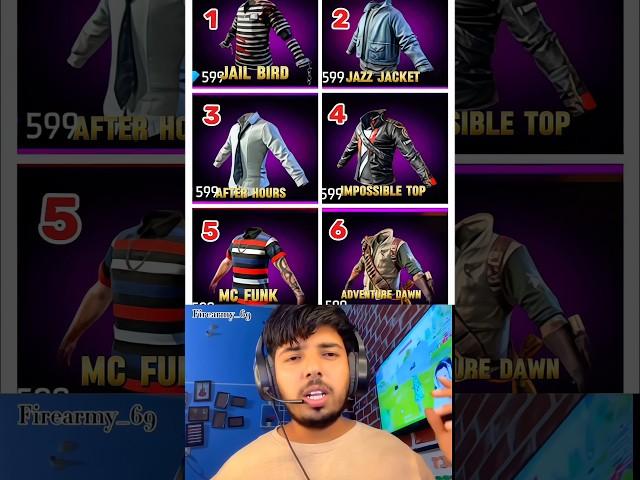 Meri Favourite T-Shirt in Free Fire  | Kya Aapki Bhi Yehi Hai?"#shorts #freefire #tondegamer