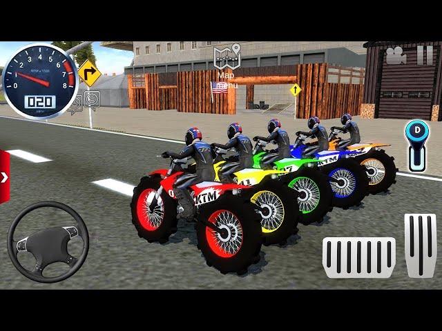 Juegos de Motos - Real Quad Bikes Driving 4x4 - Motos Extremas #3 GamePlay Android IOS