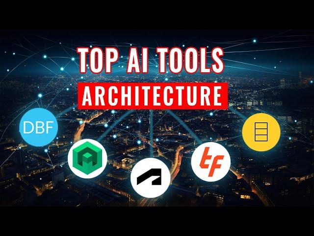 TOP AI TOOLS for ARCHITECTURE and MASTER PLANNING