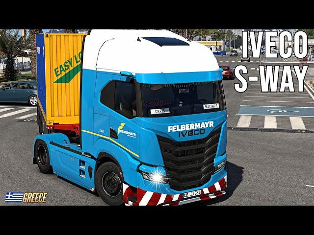 ETS2 IVECO S-Way  Mit FELBERMAYR durch Griechenland [2872] EURO TRUCK SIMULATOR 2