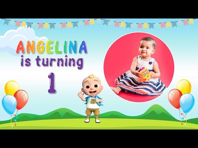 Cocomelon First Birthday Invitation Video | Cocomelon Video Template| Create now on 247invites.com