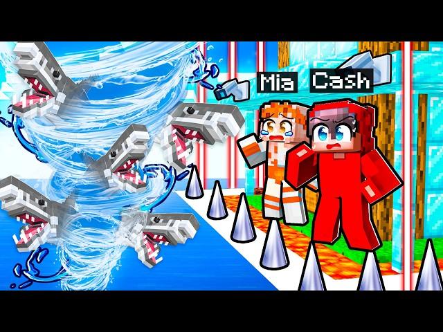 SHARK STORM vs Most Secure Minecraft House
