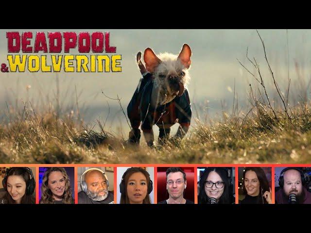 Reactors Reacting to DOGPOOL AND NICEPOOL | Deadpool & Wolverine (2024)