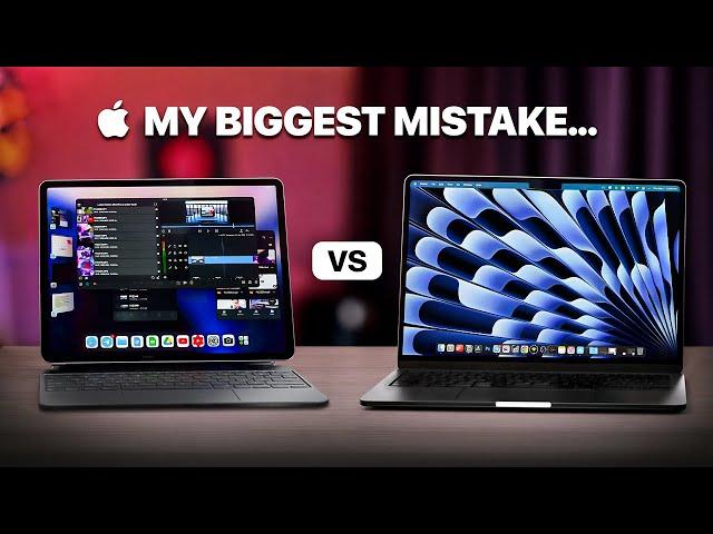 I Tried to Replace my M3 MacBook Air with iPad Pro! Honest Review...
