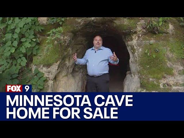 Minnesota cave house in Cannon Falls on the market: Have a look inside | KMSP FOX 9