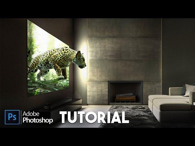 Pop Out Effect - Photoshop Manipulation (Tutorial explained)