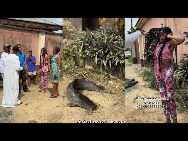 UNBELIEVABLE A LADY TURN BACK TO A FISH  SHE WAS WITHOUT HER FAMILY KNOWING THAT SHE IS A MAN MADE