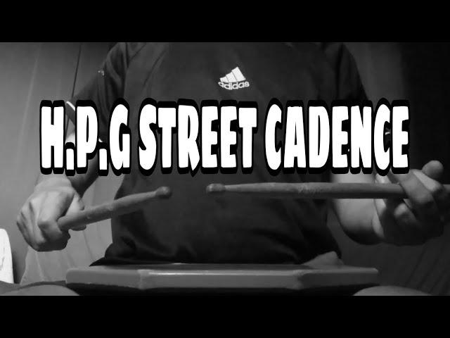 H.P.G STREET CADENCE (Drumline) - SNARE DRUM COVER